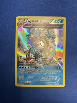 Pokemon Gyarados TCG Reverse Holo Rare Card 21/98 XY Ancient Origins LP - Image 2