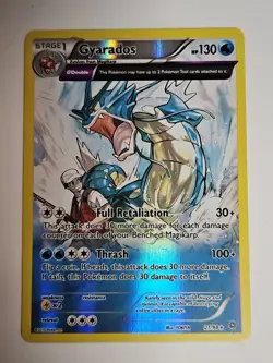 Pokemon TCG Gyarados Reverse Holo Rare Card Ancient Origins 21/98 - Image 1
