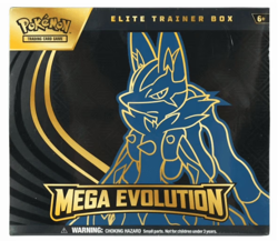 Pokemon TCG Mega Evolution Lucario Elite Trainer Box ETB Factory Seal! - Image 1