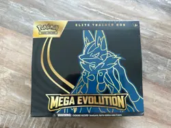[FACTORY SEALED] Pokemon TCG Mega Evolution Lucario Elite Trainer Box ETB NEW - Image 1