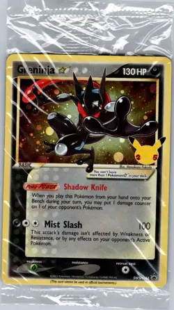 Greninja Star SWSH144 SWSH: Sword & Shield Promo Cards - Pokemon Card - Sealed - Image 1