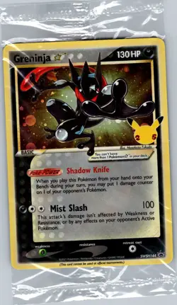 Greninja Star SWSH144 SWSH: Sword & Shield Promo Cards - Pokemon Card - Sealed - Image 1