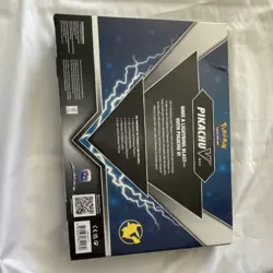 Pokemon Pikachu V Box Promo Booster Oversized Card English TCG - Image 3