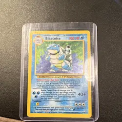 Pokemon Blastoise Base Set Holo Rare 2/102 100 HP Wizards of the Coast Card - Image 1