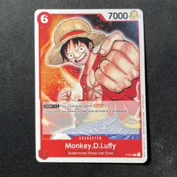 Monkey.D.Luffy (Promotion Pack 2022) P-001 One Piece Promotion Cards Pre Errata - Image 1