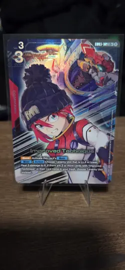 Improved Technique R + GD03-109 Gundam Card Game English Steel Requiem - Image 1