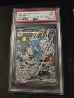 Kingdra EX 131 Scarlet & Violet Promo Holo Pokemon TCG Card PSA 9 - Image 2