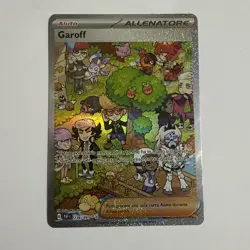 Pokemon Card Garoff Alternative Art PAF 236/091 ITA Destino di Paldea Near Mint - Image 1