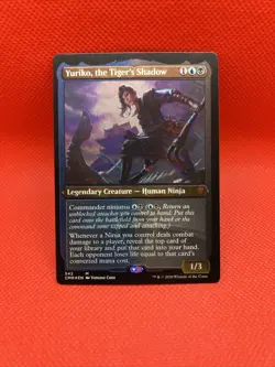 Yuriko, the Tiger's Shadow Etched Foil-Commander Legends- Near Mint- MTG - Image 1