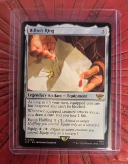 Bilbo's Ring Magic The Gathering Lord Of The Rings 0298 - Image 1