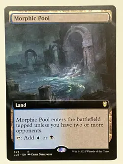Morphic Pool NM Extended Art Commander Legends: Battle for Baldur's Gate 603 MTG - Image 1