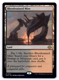 Bloodstained Mire NM Modern Horizons 3 0216 MTG Regular - Image 1