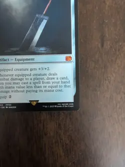 Buster Sword Final Fantasy MTG Artifact - Equipment M 0255 FVII NM - Non Foil - Image 5