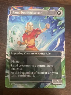 MTG Aang, at the Crossroads (Borderless) Avatar: The Last Airbender Regular - Image 2