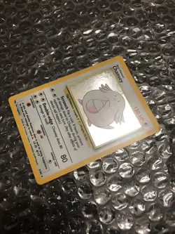 Chansey 003/102 Base Set Holo Pokemon TCG Slight Wear - Image 2
