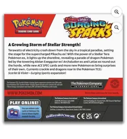 Pokemon TCG: Scarlet & Violet Surging Sparks Booster Box - 36 Packs - NEW - Image 2