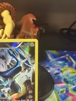 Dialga XY77 Holo Mythical Black Star Promo Pokemon Card 2015 LP Condition - Image 3