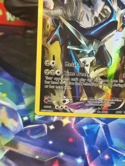 Dialga XY77 Holo Mythical Black Star Promo Pokemon Card 2015 LP Condition - Image 4