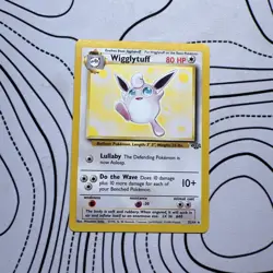 Pokemon TCG Jungle Set Wigglytuff Card 32/64 LP - Image 1