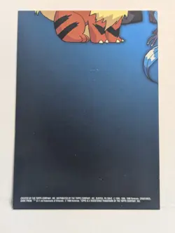 1999 Topps Pokemon #TV11 Meowth TV Animation Edition Series 1 - #52 - NM - Image 2