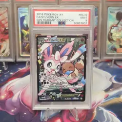 PSA 9 MINT Sylveon EX RC32 Generations Radiant Collection Pokemon TCG Card - Image 1