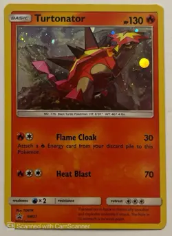Turtonator - SM27 - Cosmos Holo - Sun & Moon Black Star Promo - Pokemon Card - Image 1