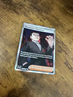 Pokemon TCG Giovanni's Charisma Scarlet & Violet 151 197/165 NM - Image 2