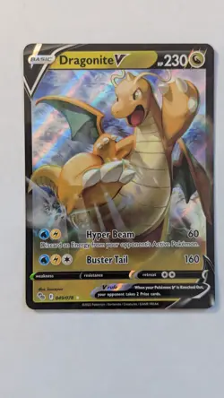 Pokemon TCG Lot Of 2 - Dragonite V & Dragonite VSTAR 049 & 050/078 Pokemon GO NM - Image 2