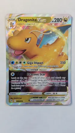 Pokemon TCG Lot Of 2 - Dragonite V & Dragonite VSTAR 049 & 050/078 Pokemon GO NM - Image 4