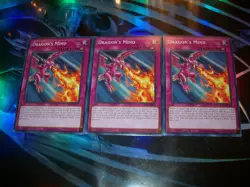 3x Dragon's Mind 1st Edition Common ALIN-EN079 Yu-Gi-Oh! - Image 1