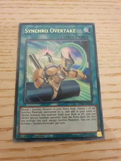 Yu-Gi-Oh! Synchro Overtake MP22-EN164 1st Edition Ultra Rare - Image 1
