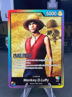 Monkey.D.Luffy (Leader Pack - Live Action) (Battle 2023 Vol. 1) One Piece - Image 1