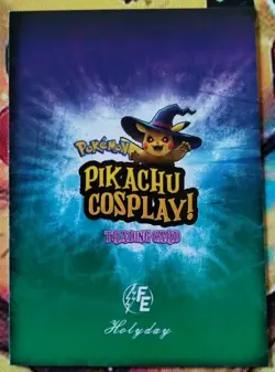 Pikachu Cosplay! ONE PIECE E20 Box Hit Pink Holo Foil Monkey D Luffy Pokemon - Image 3