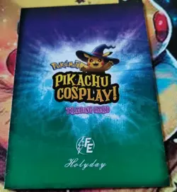 Pikachu Cosplay! ONE PIECE E20 Box Hit Pink Holo Foil Monkey D Luffy Pokemon - Image 4