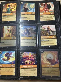 Disney Lorcana - Fabled - Full 0 - 204 Set - Includes Some Foils - Image 3