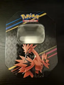 Pokemon TCG Crown Zenith Empty Tins x3 Galarian Articuno Zapdos Moltres - Image 5