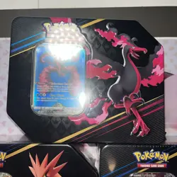 3 x Pokemon Crown Zenith Tins Galarian Birds Zapdos Articuno Moltres | Sealed - Image 2