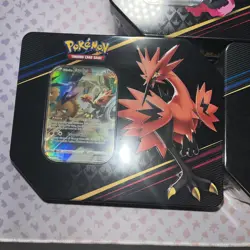 3 x Pokemon Crown Zenith Tins Galarian Birds Zapdos Articuno Moltres | Sealed - Image 3