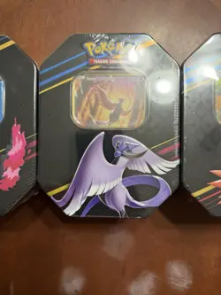 Pokemon TCG Crown Zenith Tins-Moltres, Articuno, Zapdos- Lot of 3 Tins- - Image 3