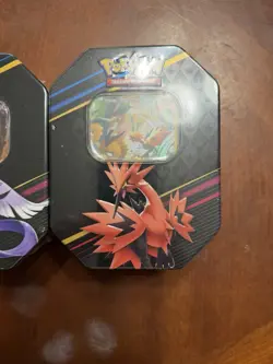Pokemon TCG Crown Zenith Tins-Moltres, Articuno, Zapdos- Lot of 3 Tins- - Image 4