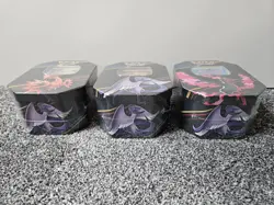 Pokemon Crown Zenith 3x Tins Galarian Birds Zapdos Articuno Moltres New & Sealed - Image 2