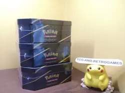 Pokemon Crown Zenith 3x Large Tins Galarian Birds Zapdos Articuno Moltres Sealed - Image 3