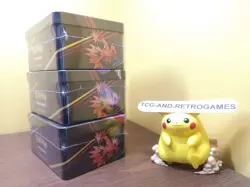 Pokemon Crown Zenith 3x Large Tins Galarian Birds Zapdos Articuno Moltres Sealed - Image 4
