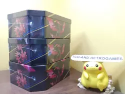 Pokemon Crown Zenith 3x Large Tins Galarian Birds Zapdos Articuno Moltres Sealed - Image 5