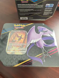 Pokemon TCG Crown Zenith Tins Moltres Zapdos Articuno (Set of 3) sealed - Image 5