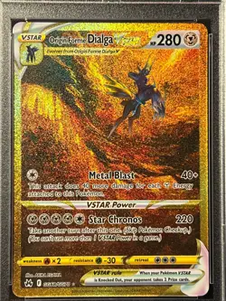 PSA Gem Mint 10-ORIGIN FORME DIALGA VSTAR GG68 Pokemon 2023 Crown Zenith EN - Image 3