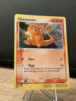 Pokemon TCG Charmander EX Dragon Holo Card Secret Rare 98/97 - Image 1