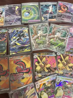 Phantasmal flames lot INCLUDEDS SIR SHARPEDO+2x meowth IR all cards in picture - Image 2
