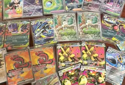 Phantasmal flames lot INCLUDEDS SIR SHARPEDO+2x meowth IR all cards in picture - Image 4