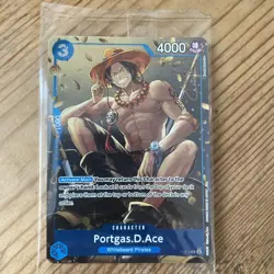P-074 | Portgas.D.Ace | Promo Card | OPTCG | English | Sealed - Image 1
